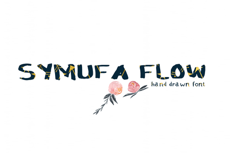 Symufa_Bold_Flow font