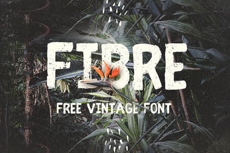 Fibre Vintage font