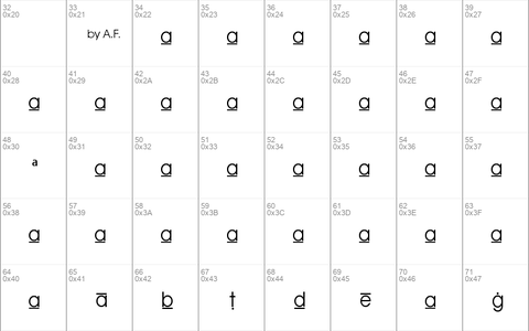 Semitische Lautschrift Regular