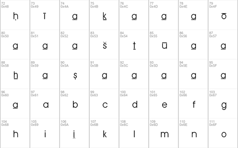 Semitische Lautschrift Regular