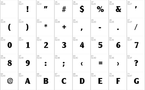 Cleargothic-Serial-ExtraBold Regular