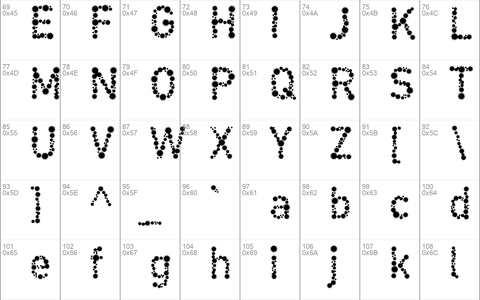 Coronaviral font