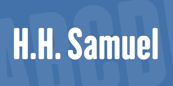 H.H. Samuel font