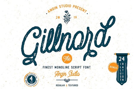 Gillnord font