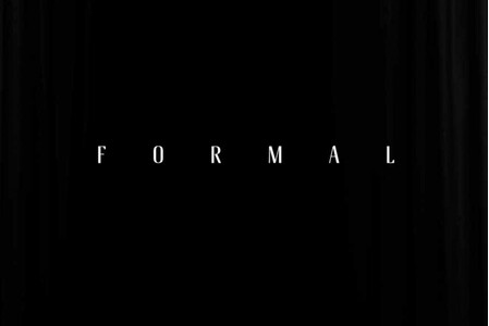 Formal font