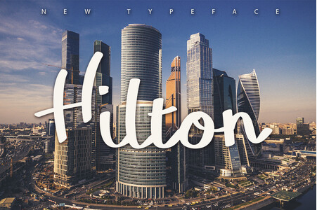 Hilton font