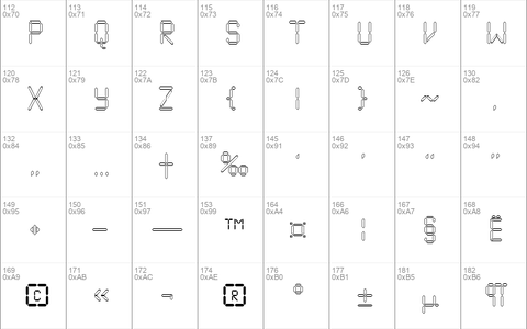 aLCDNovaOtl Regular