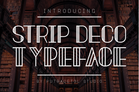 Strip Deco font