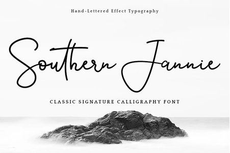 Southern Jannie font