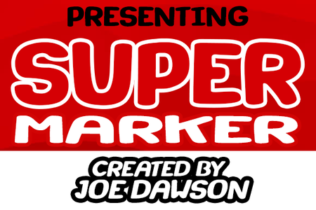 Super Marker font