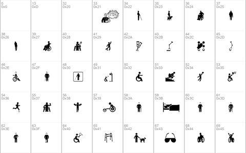 Disabled Icons Regular