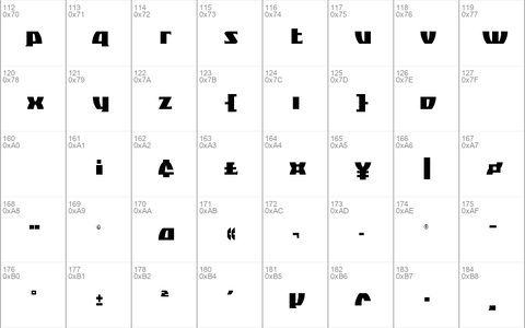 Black Bishop Condensed