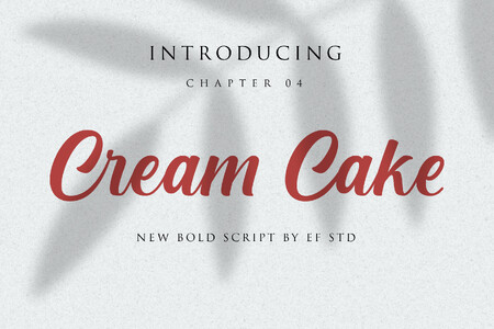 Cream Cake font