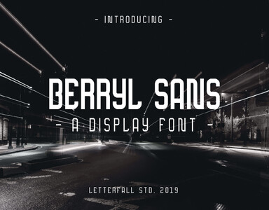 Berryl Sans DEMO font