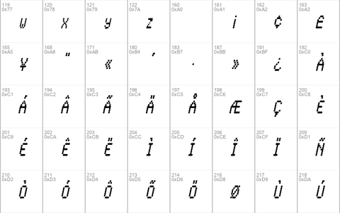 LowtechCondensed Oblique