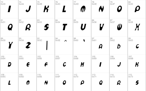 MutantCondensed Oblique