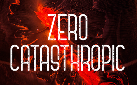 Zero Catasthropic font