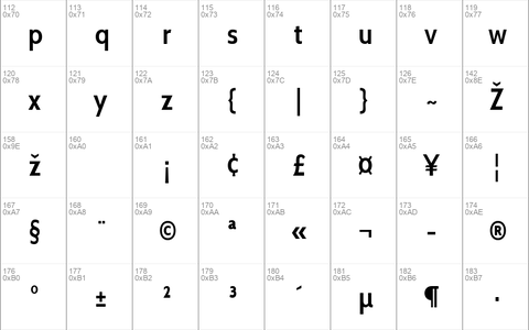 Cabin Condensed SemiBold