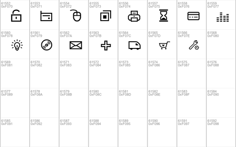 multimedia icons Regular