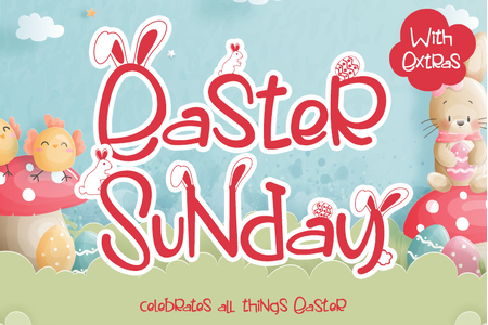 Easter Sunday font