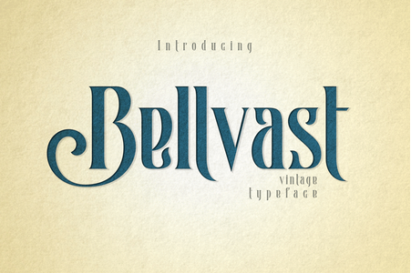 Bellvast Personal Use Only font