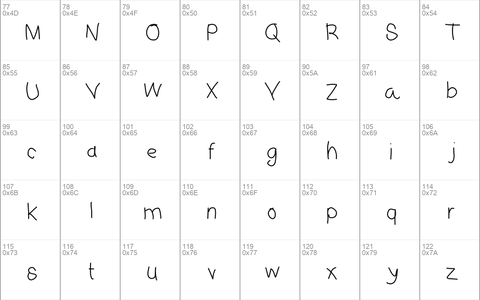 elisfirstfont Medium