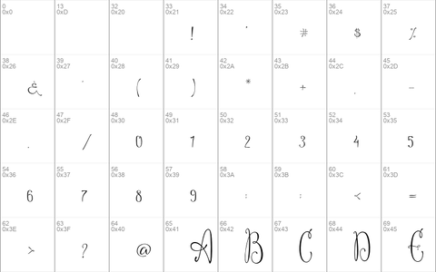 Notalistic font