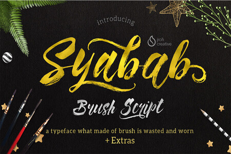 Syabab FREE TESTER font