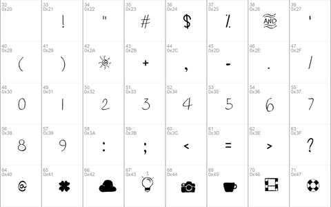 Symbols Font 2