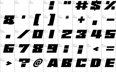 Saturn 3 font