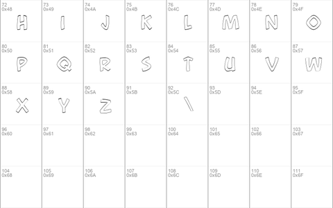 Snootchie Bootchies Outline