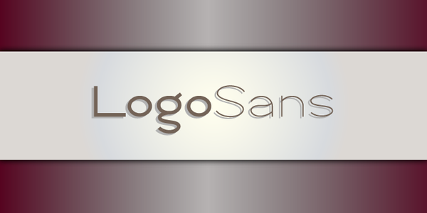 LogoSans 8 font