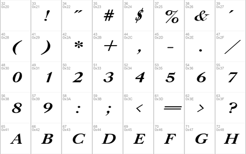 CaslonC Bold Italic