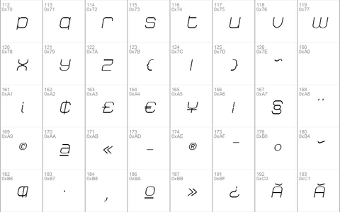 StakLight Oblique Regular