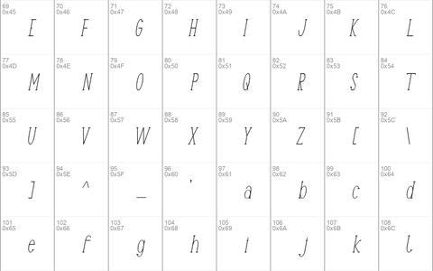 Terry Bruce Italic