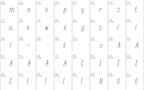 Terry Bruce Italic