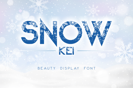 Snow Kei font