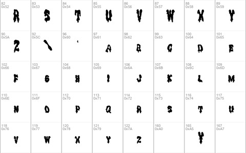 DrippingGooCondensed Regular