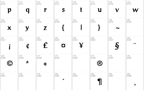 PostAntiqua-SemiBold Regular