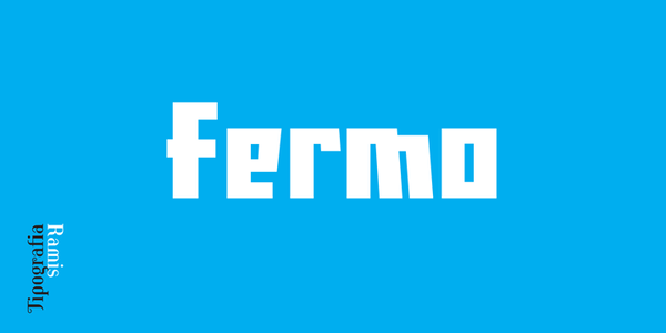 FermoTRF font
