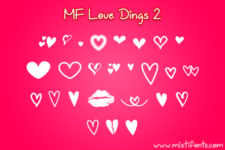 MF Love Dings 2 font