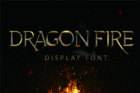 Dragon Fire font