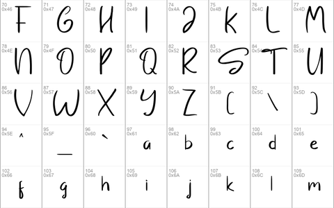 Sayangable font