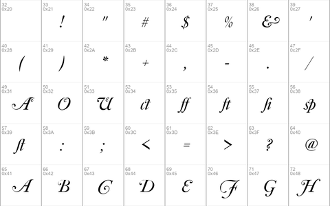 CaslonNo540SwaAltD Italic