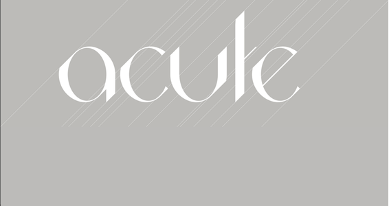 Acute_regular font