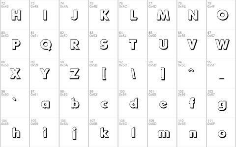 LiamBeckerShadow-ExtraBold Regular