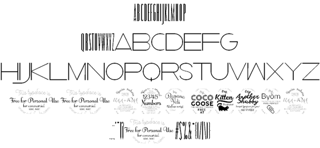 tallest font