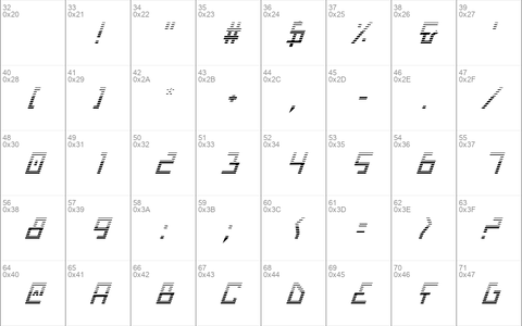 Bionic Type Grad Italic