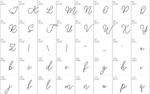 Rangga Script font