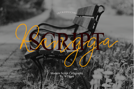 Rangga Script font